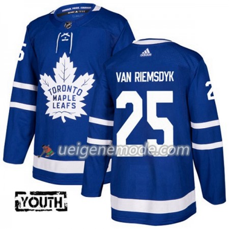 Kinder Eishockey Toronto Maple Leafs Trikot James Van Riemsdyk 25 Adidas 2017-2018 Blau Authentic